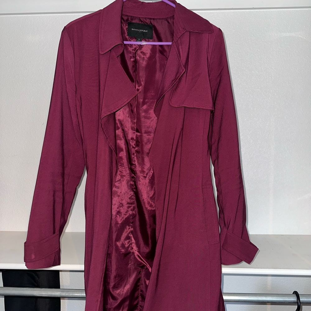 Banana republic trench jacket